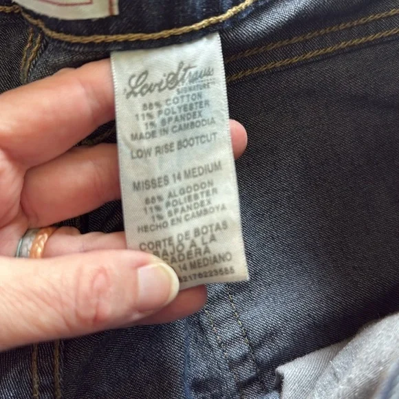 Levi’s Signature Low Rise Stretch Bootcut - Picture 10 of 10